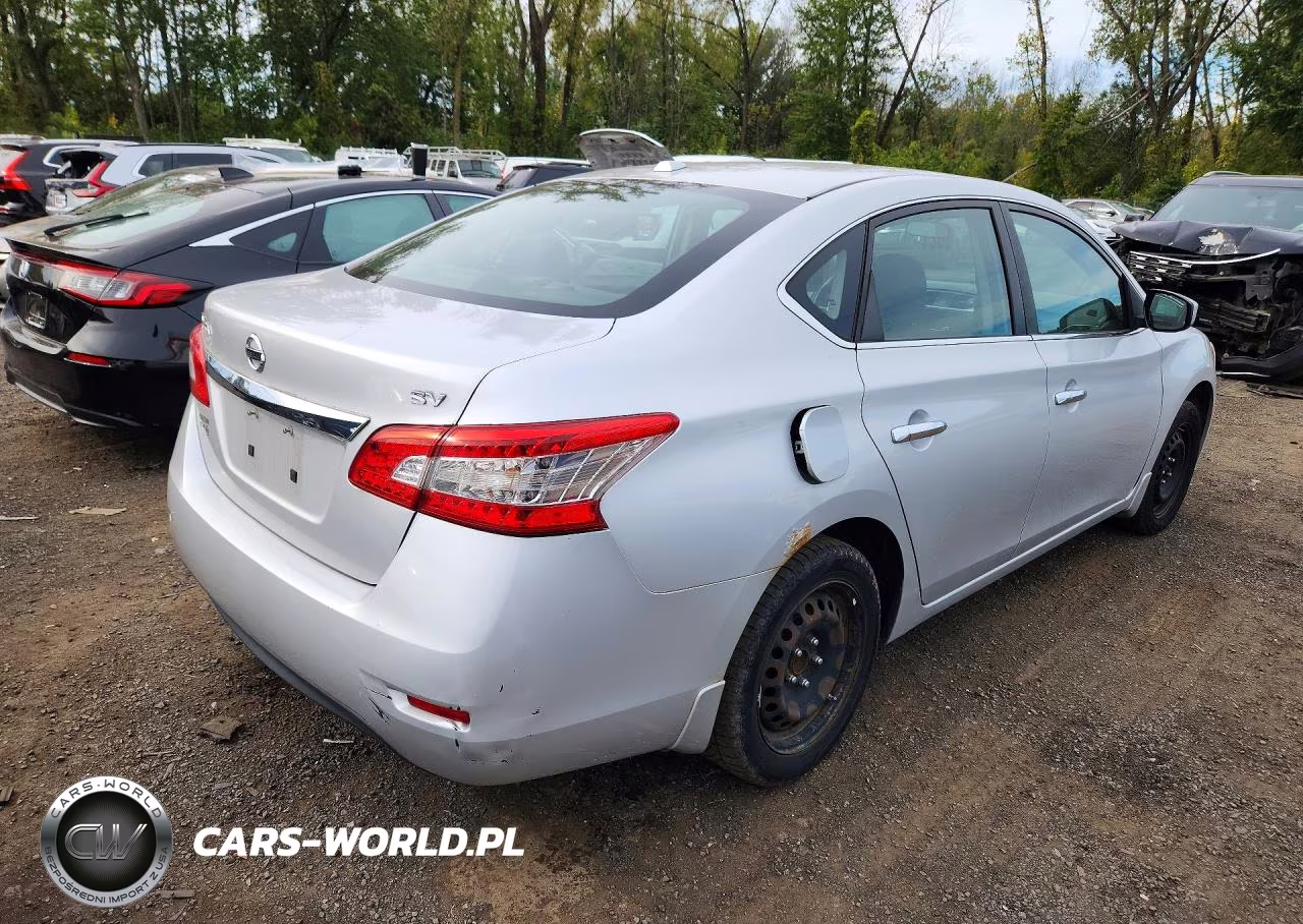 2015 Nissan Sentra Sv VIN:3N1AB7AP2FL688505 - 3
