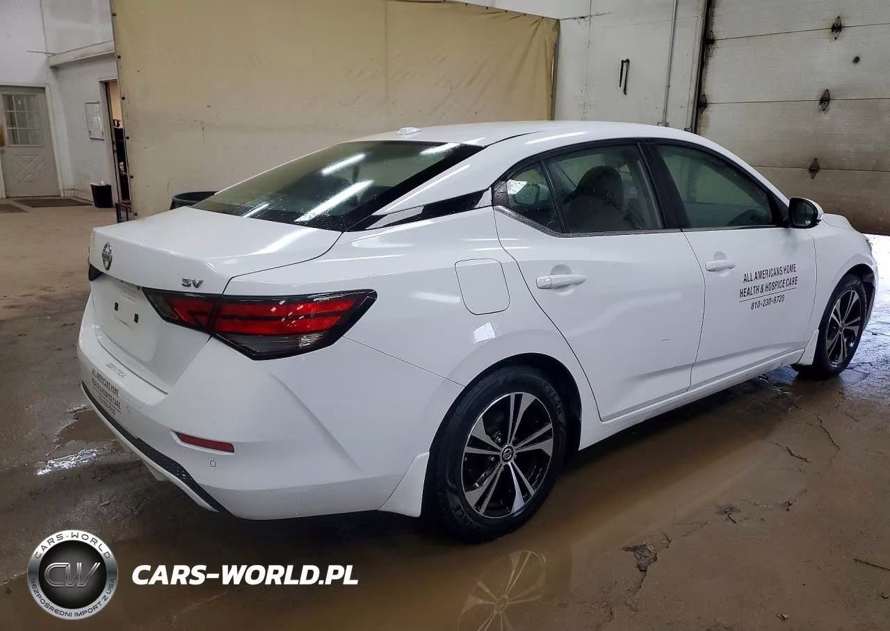 2020 Nissan Sentra Sv VIN:3N1AB8CV7LY267556 - 3