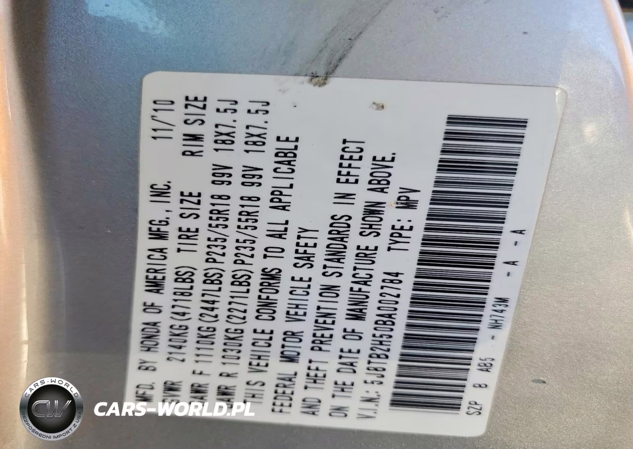 2011 Acura Rdx Technology VIN:5J8TB2H50BA002784 - 13