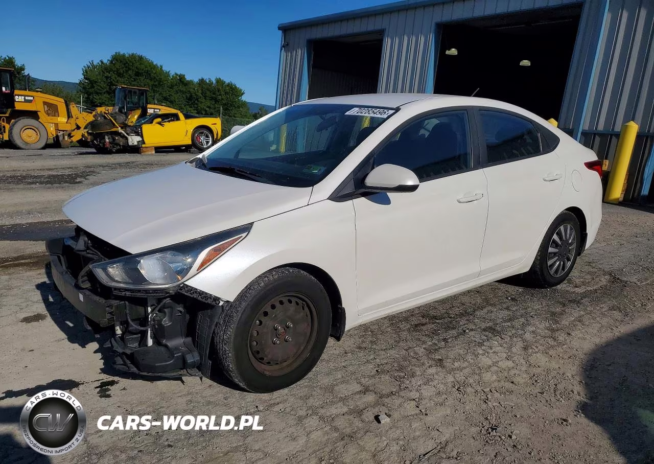 2019 Hyundai Accent Se VIN:3KPC24A3XKE065441 - 1