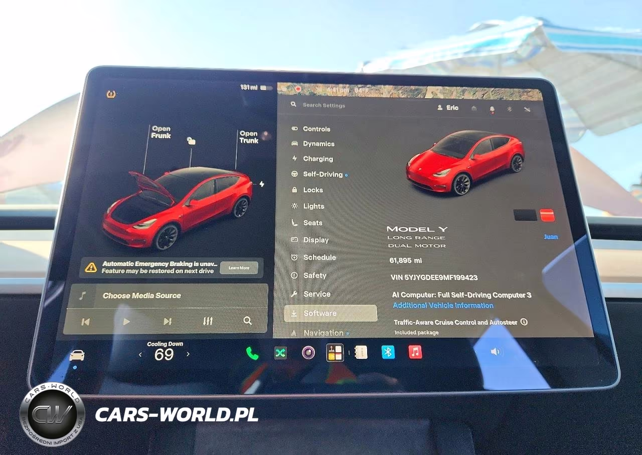 2021 Tesla Model Y VIN:5YJYGDEE9MF199423 - 9