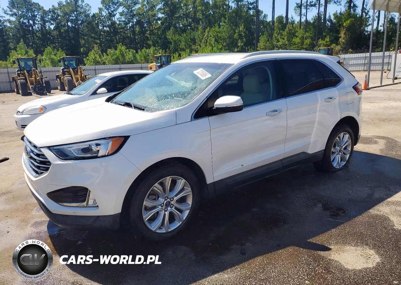 2021 Ford Edge Titanium VIN:2FMPK4K94MBA34048 - 1