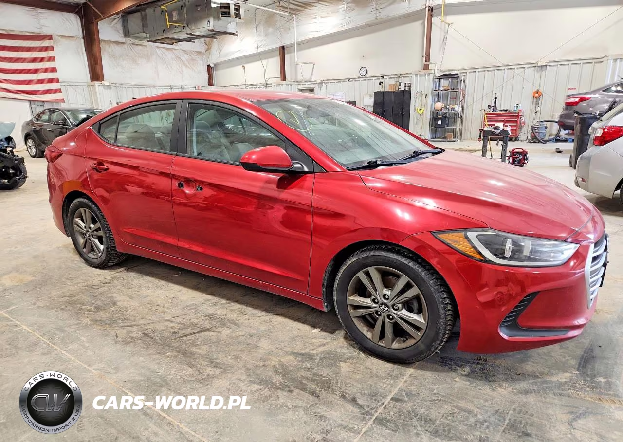 2017 Hyundai Elantra Se VIN:5NPD84LF6HH016185 - 4