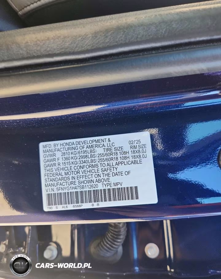 2025 Honda Pilot Exl VIN:5FNYG1H47SB112620 - 13