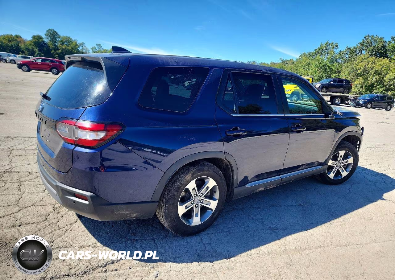 2025 Honda Pilot Exl VIN:5FNYG1H47SB112620 - 3