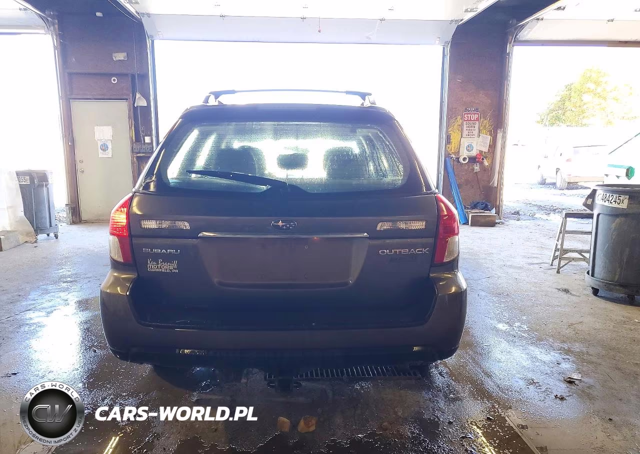 2008 Subaru Outback 2.5I VIN:4S4BP61CX87334681 - 6
