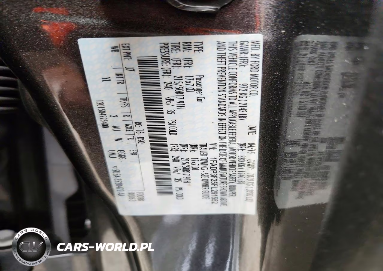 2015 Ford Focus Se VIN:1FADP3F25FL291552 - 12