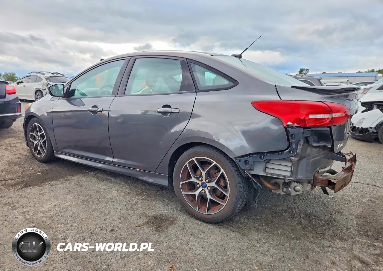 2015 Ford Focus Se VIN:1FADP3F25FL291552 - 2