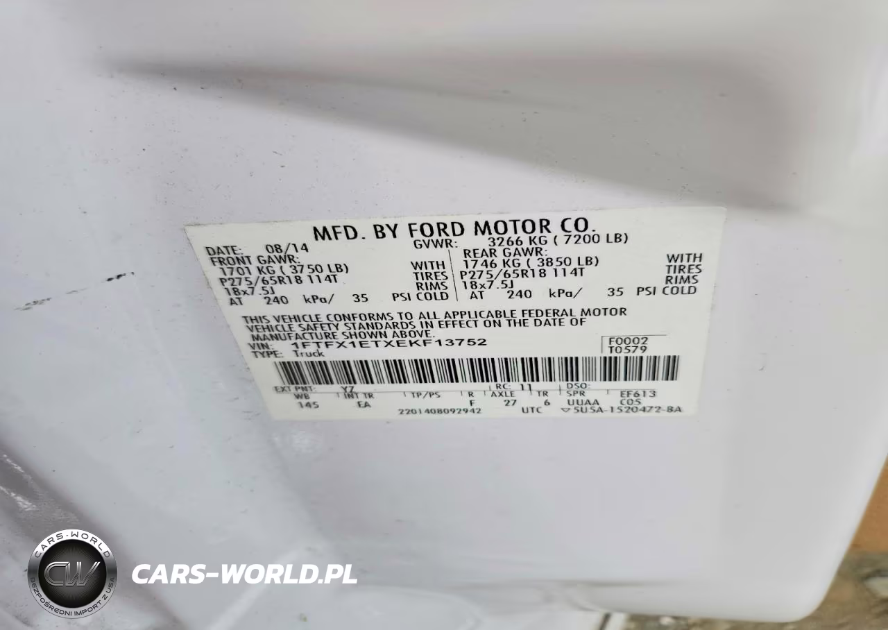 2014 Ford F150 Super Cab VIN:1FTFX1ETXEKF13752 - 12
