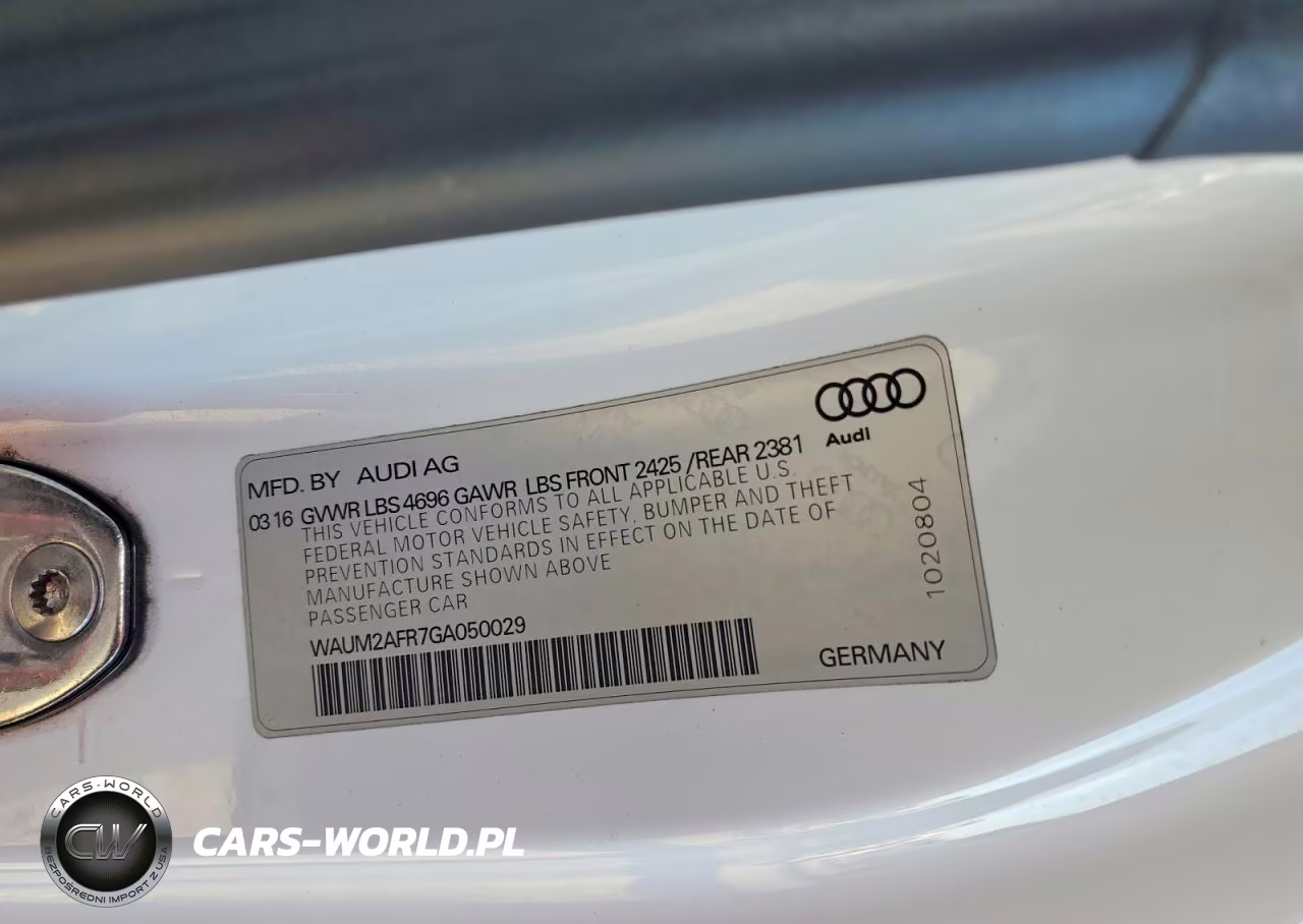 2016 Audi A5 Premium Plus S-Line VIN:WAUM2AFR7GA050029 - 12