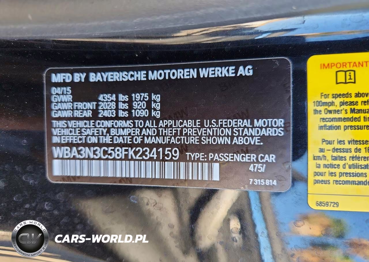 2015 BMW 428 I VIN:WBA3N3C58FK234159 - 12
