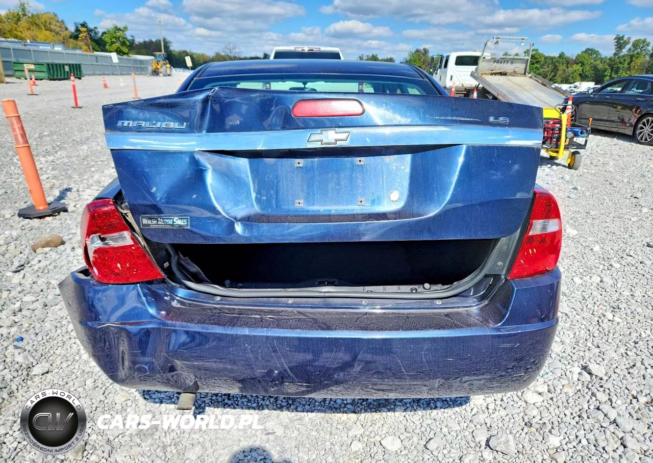 2006 Chevrolet Malibu Ls VIN:1G1ZS51F96F102946 - 6