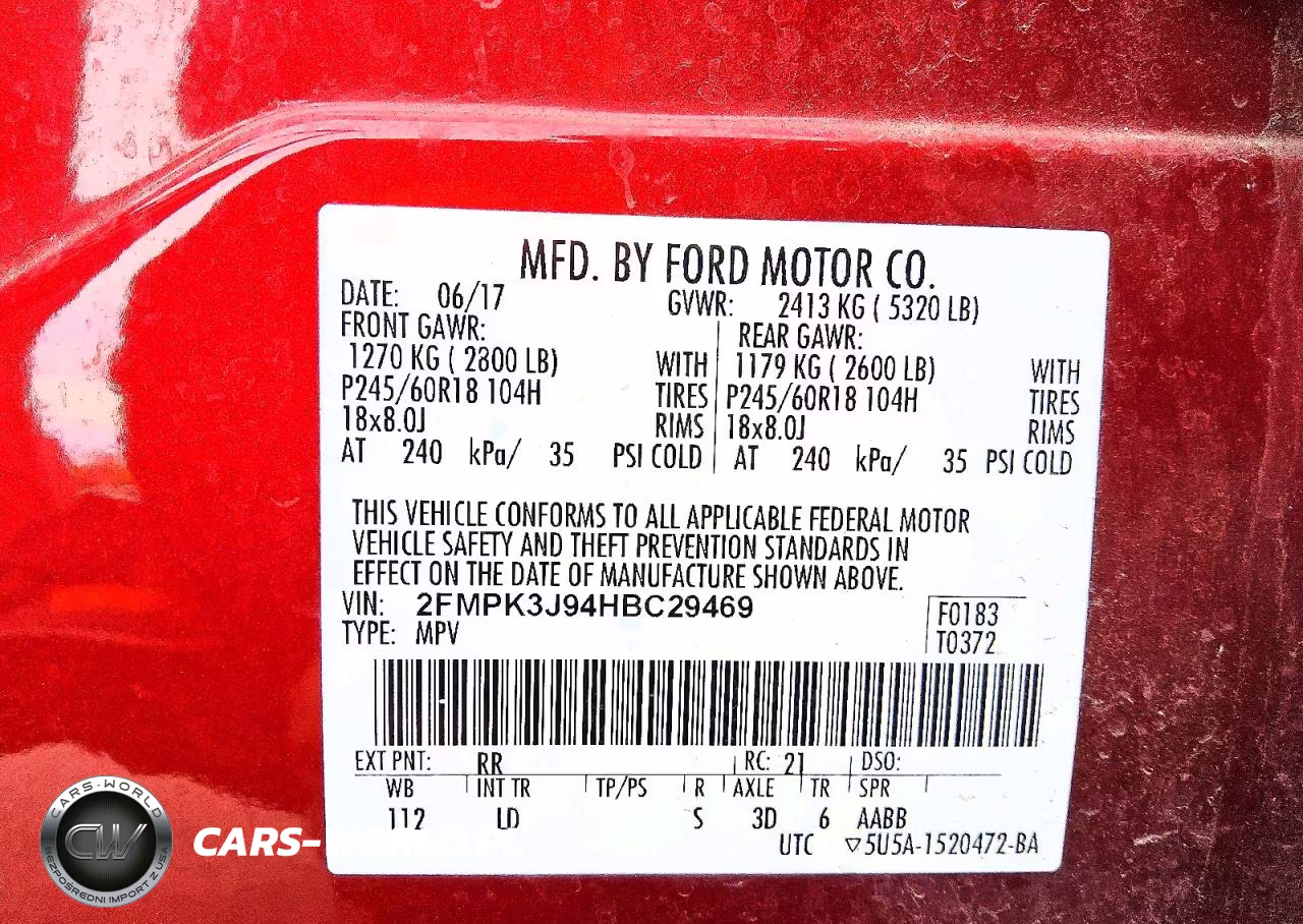 2017 Ford Edge Sel VIN:2FMPK3J94HBC29469 - 13