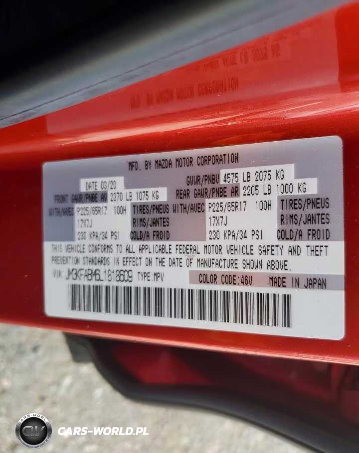 2020 Mazda Cx-5 Sport VIN:JM3KFABM6L1818609 - 13
