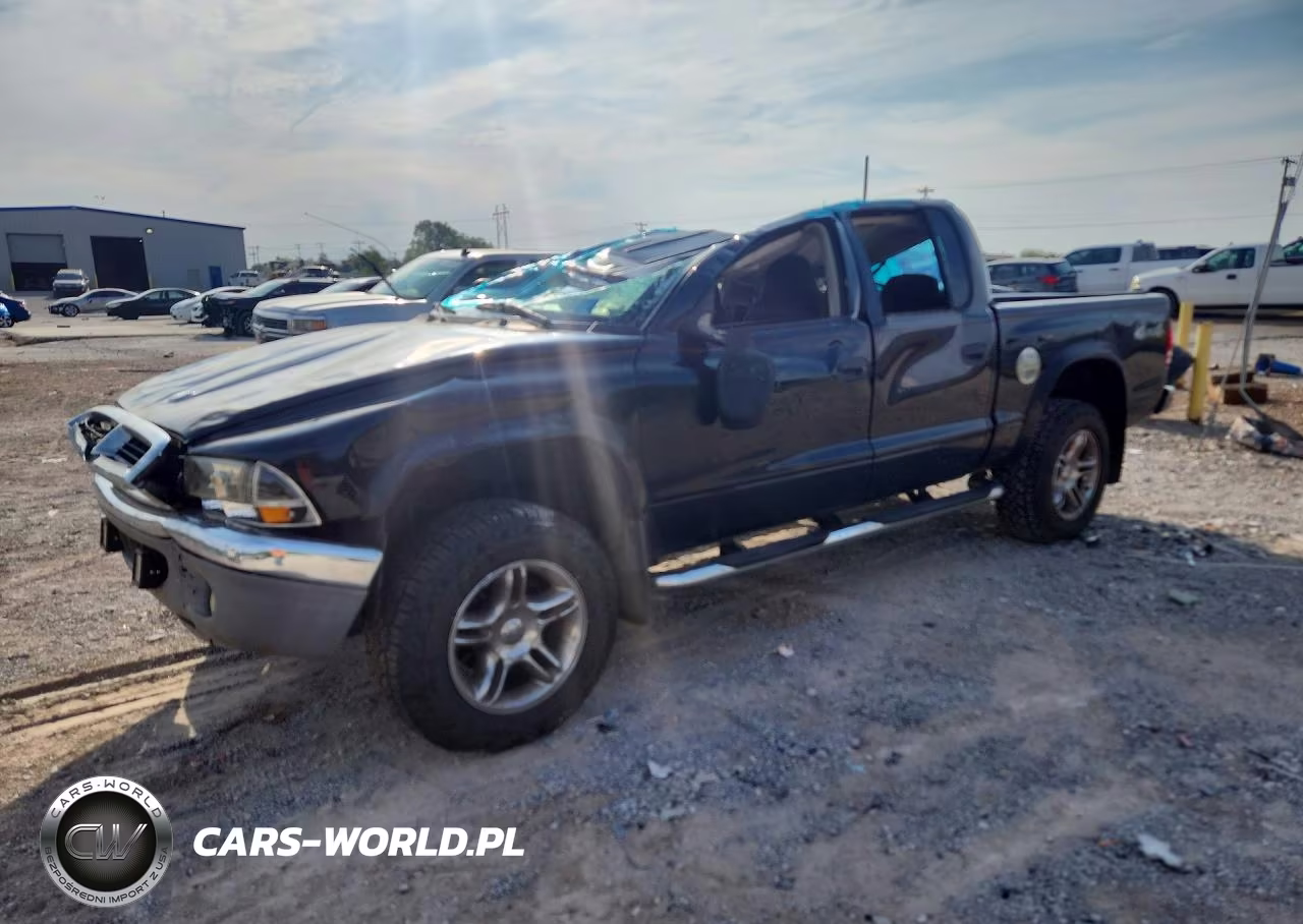 2004 Dodge Dakota Quad Slt VIN:1D7HG48N34S691238 - 1