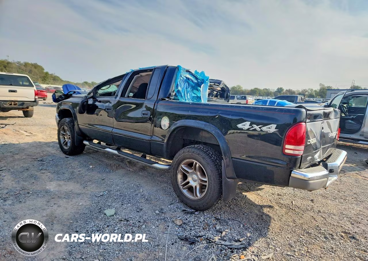 2004 Dodge Dakota Quad Slt VIN:1D7HG48N34S691238 - 2