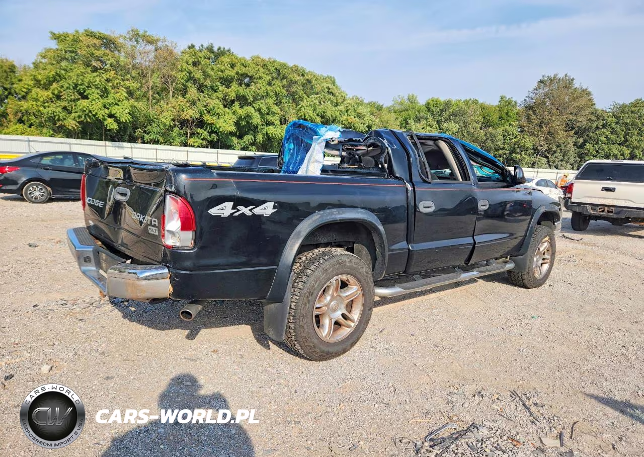 2004 Dodge Dakota Quad Slt VIN:1D7HG48N34S691238 - 3