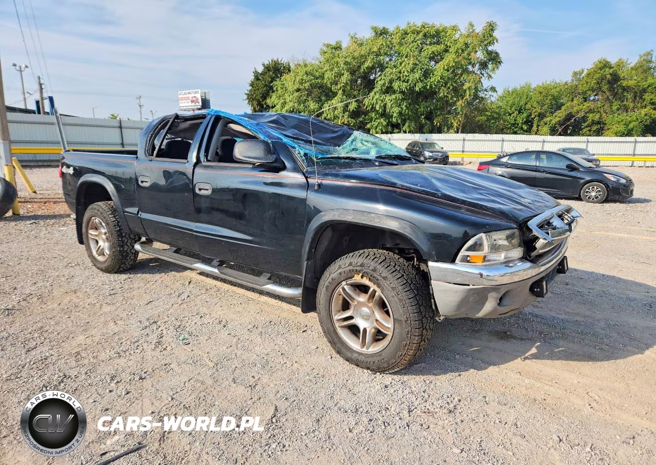 2004 Dodge Dakota Quad Slt VIN:1D7HG48N34S691238 - 4
