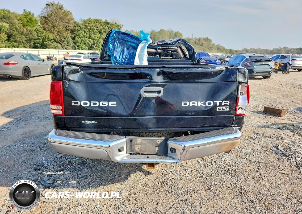 2004 Dodge Dakota Quad Slt VIN:1D7HG48N34S691238 - 6