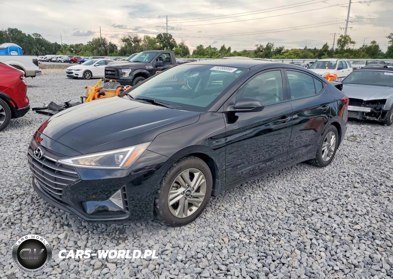 2020 Hyundai Elantra Sel VIN:KMHD84LF7LU918709 - 1