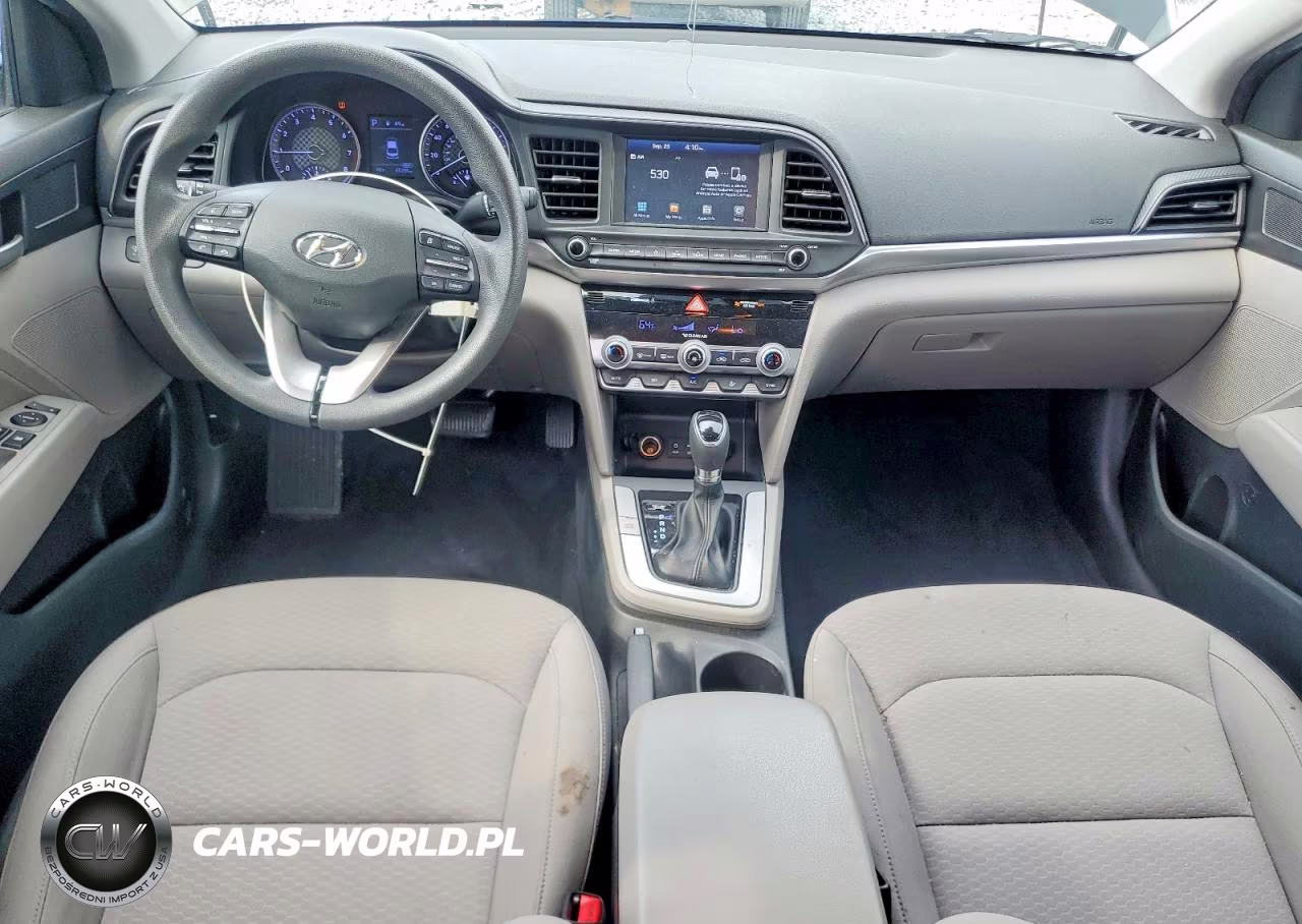 2020 Hyundai Elantra Sel VIN:KMHD84LF7LU918709 - 8