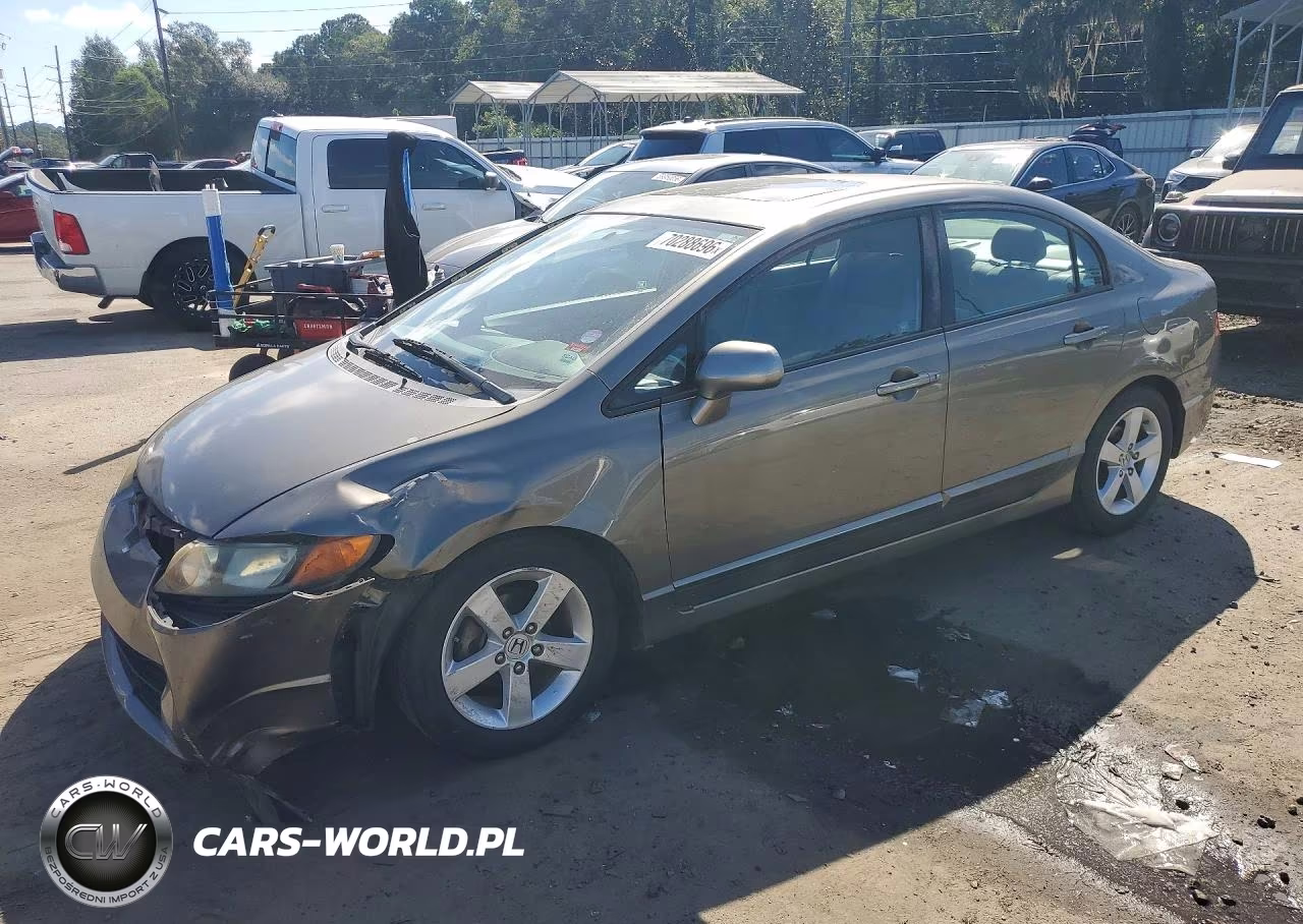 2008 Honda Civic Ex VIN:2HGFA16808H316212 - 1