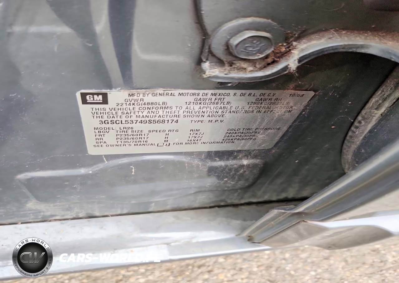 2009 Saturn Vue Xr VIN:3GSCL53749S568174 - 13