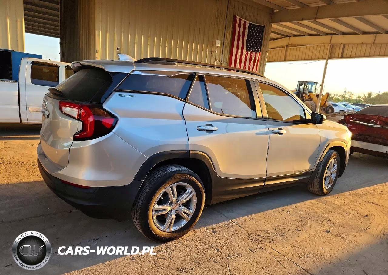 2022 GMC Terrain Fwd Sle VIN:3GKALMEV5NL165337 - 3