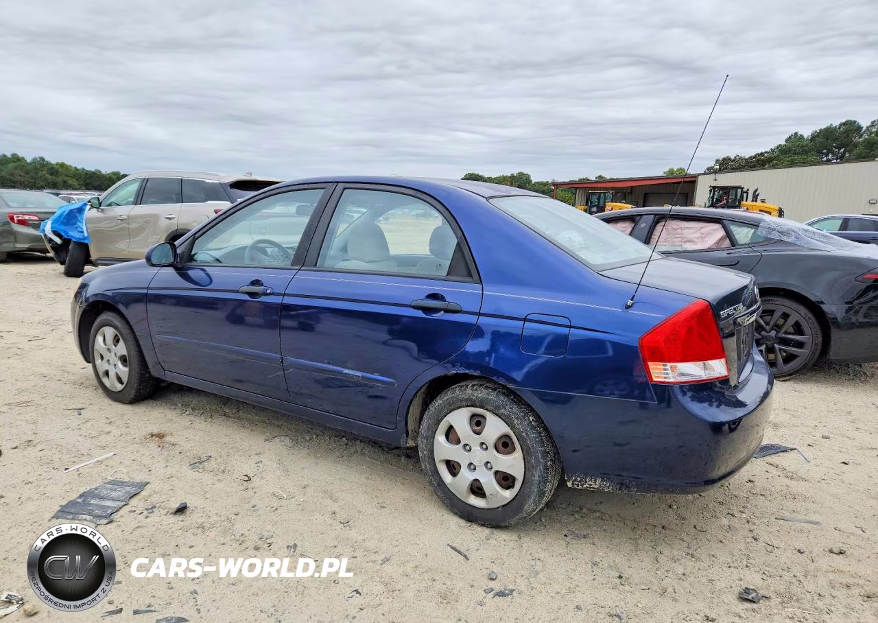 2008 Kia Spectra Lx VIN:KNAFE121385532748 - 2