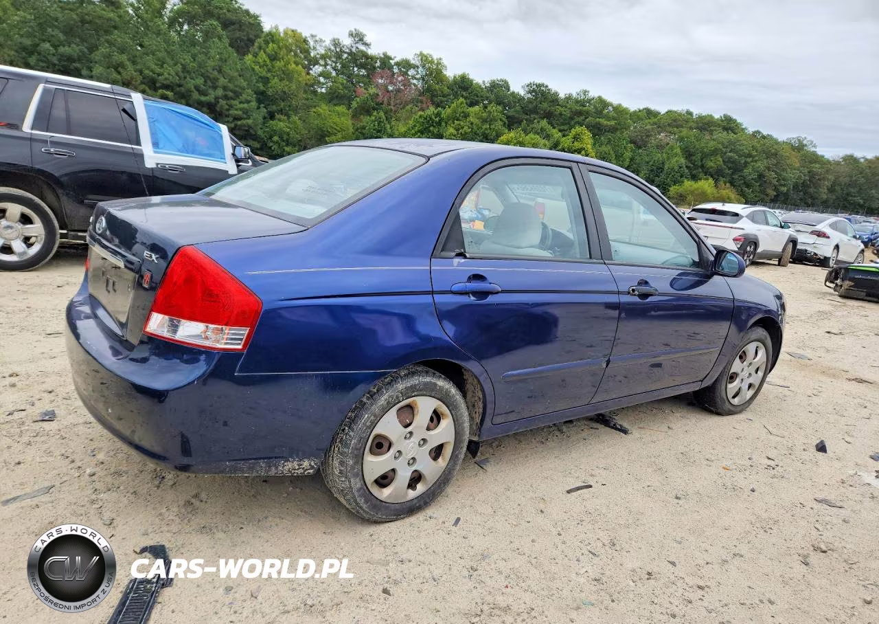 2008 Kia Spectra Lx VIN:KNAFE121385532748 - 3