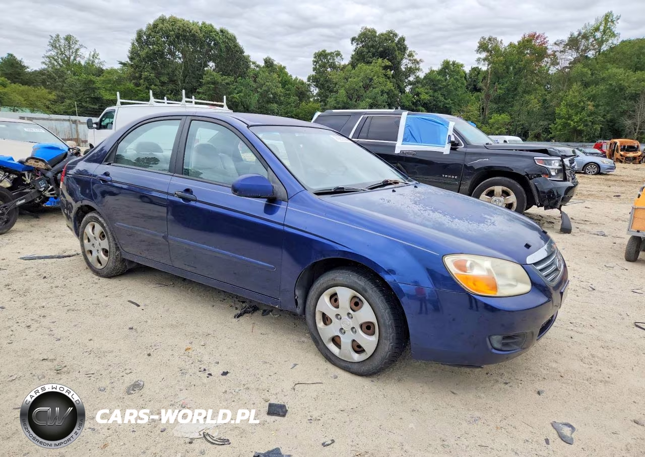 2008 Kia Spectra Lx VIN:KNAFE121385532748 - 4