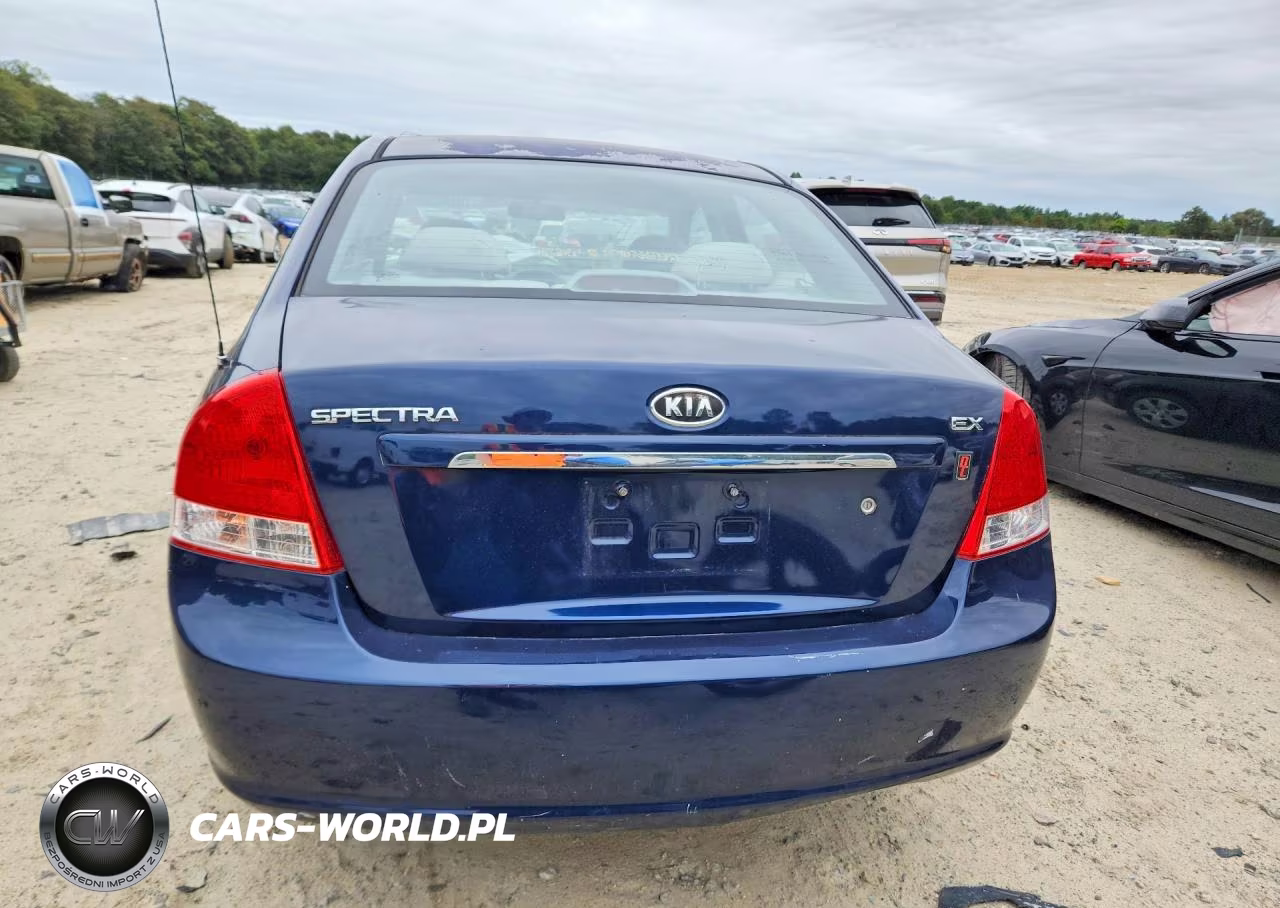 2008 Kia Spectra Lx VIN:KNAFE121385532748 - 6