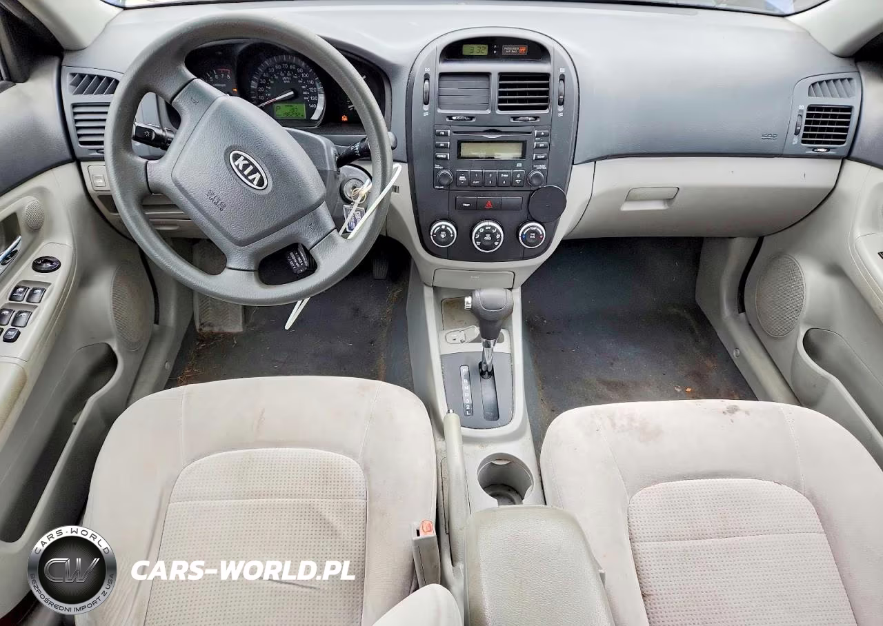 2008 Kia Spectra Lx VIN:KNAFE121385532748 - 8