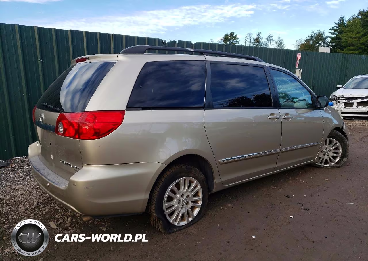 2008 Toyota Sienna Xle Limited VIN:5TDZK22C28S155937 - 3