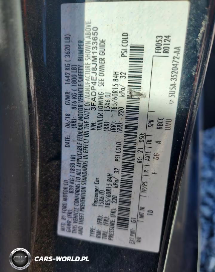 2018 Ford Fiesta Se VIN:3FADP4EJ8JM133650 - 13