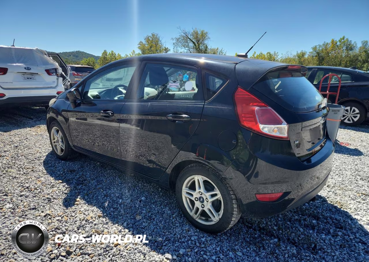 2018 Ford Fiesta Se VIN:3FADP4EJ8JM133650 - 2