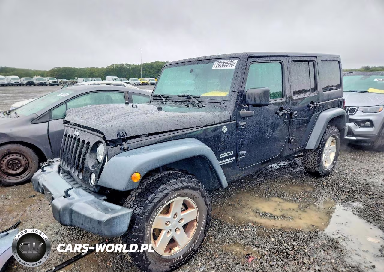 2017 Jeep Wrangler Unlimited Sport VIN:1C4BJWDGXHL663358 - 1