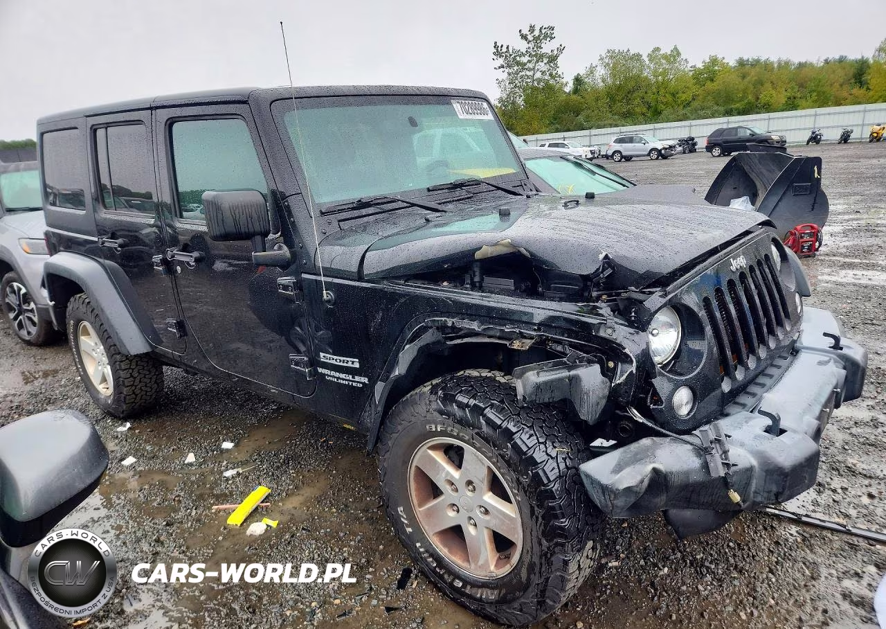 2017 Jeep Wrangler Unlimited Sport VIN:1C4BJWDGXHL663358 - 4