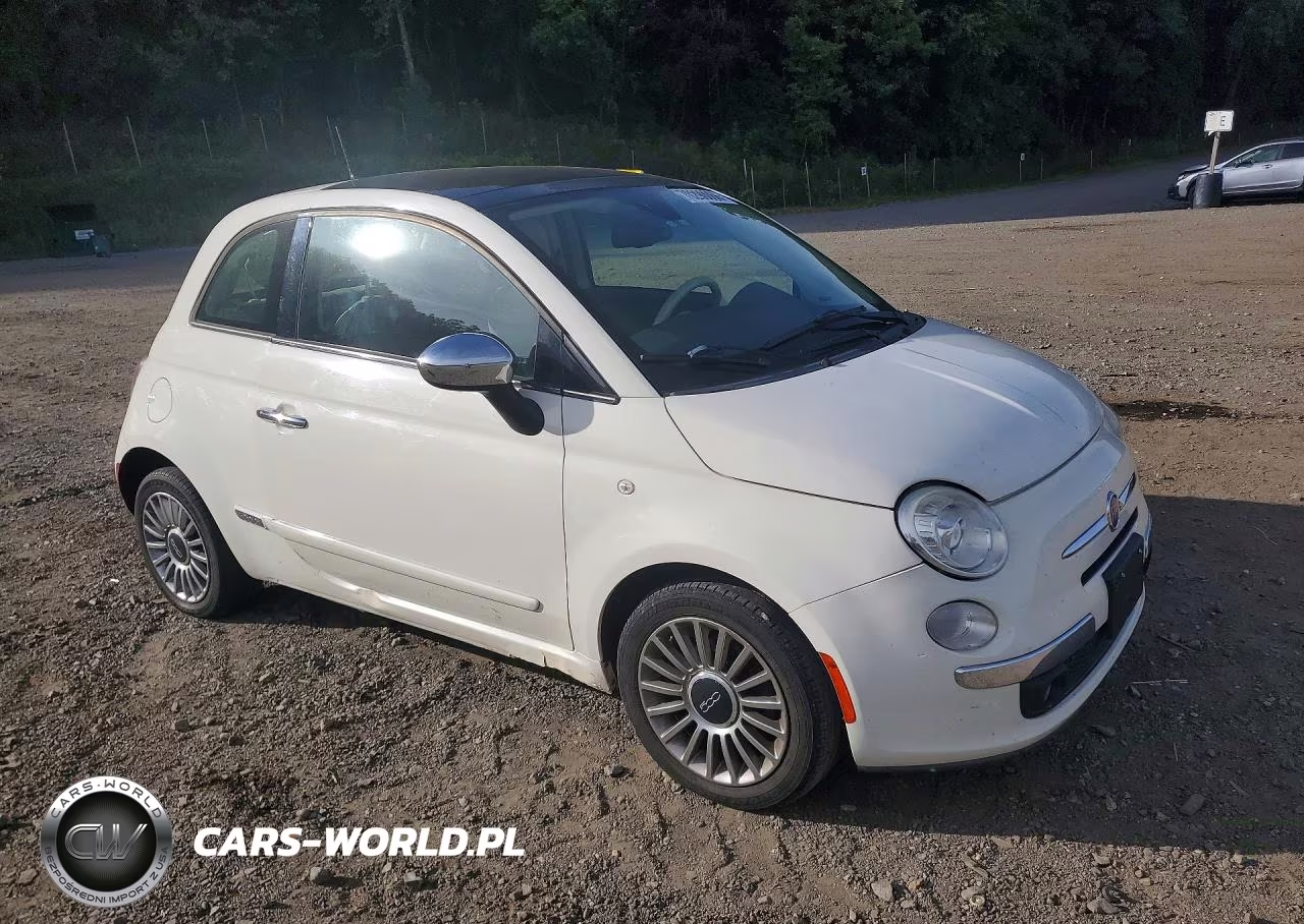 2012 Fiat 500 Lounge VIN:3C3CFFCR9CT106385 - 4