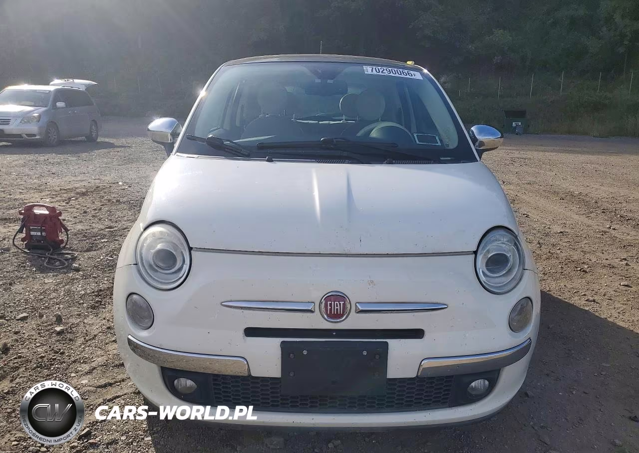 2012 Fiat 500 Lounge VIN:3C3CFFCR9CT106385 - 5