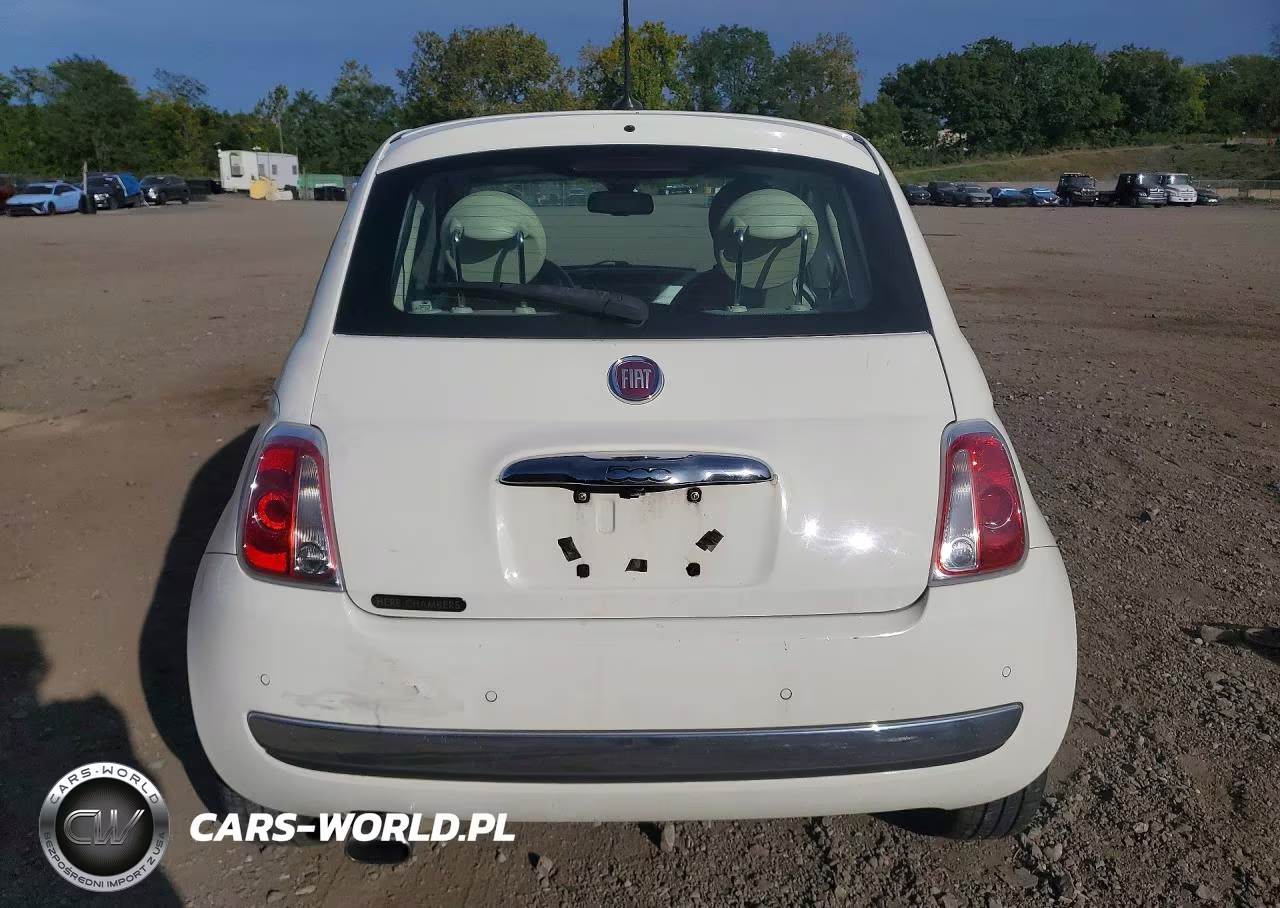 2012 Fiat 500 Lounge VIN:3C3CFFCR9CT106385 - 6
