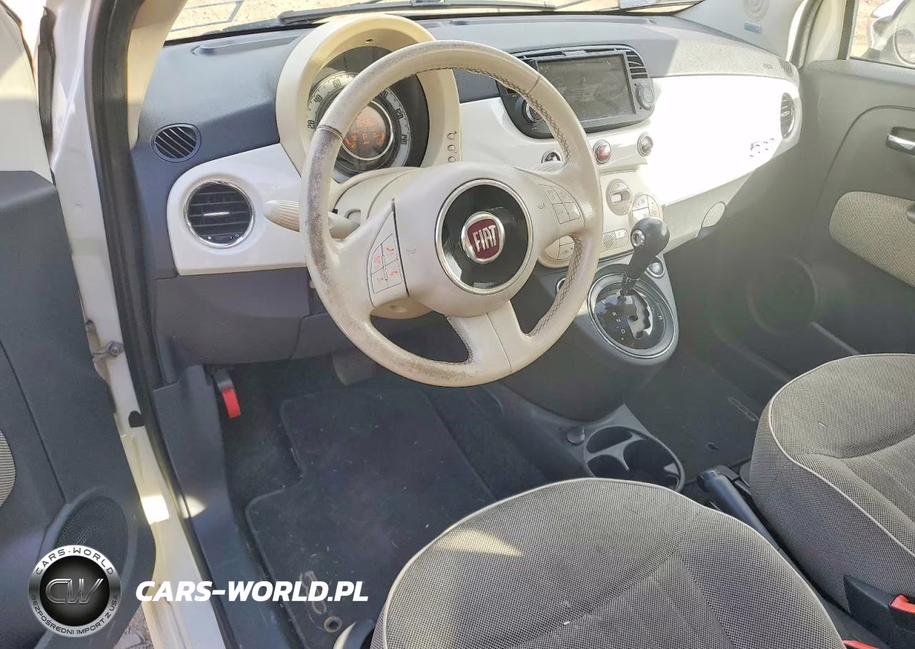 2012 Fiat 500 Lounge VIN:3C3CFFCR9CT106385 - 8