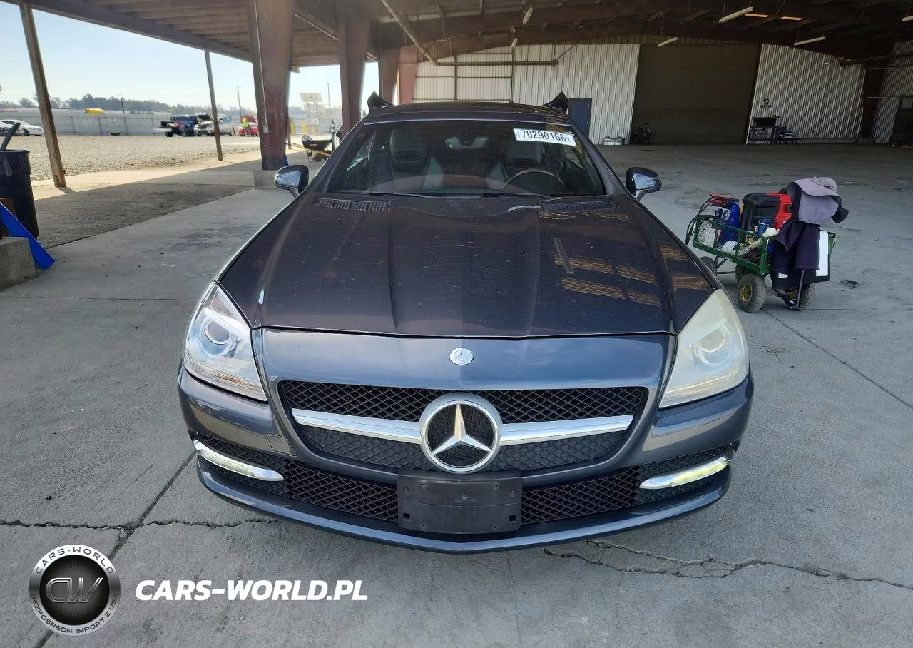 2012 Mercedes-Benz Slk 350 VIN:WDDPK5HA9CF021911 - 5