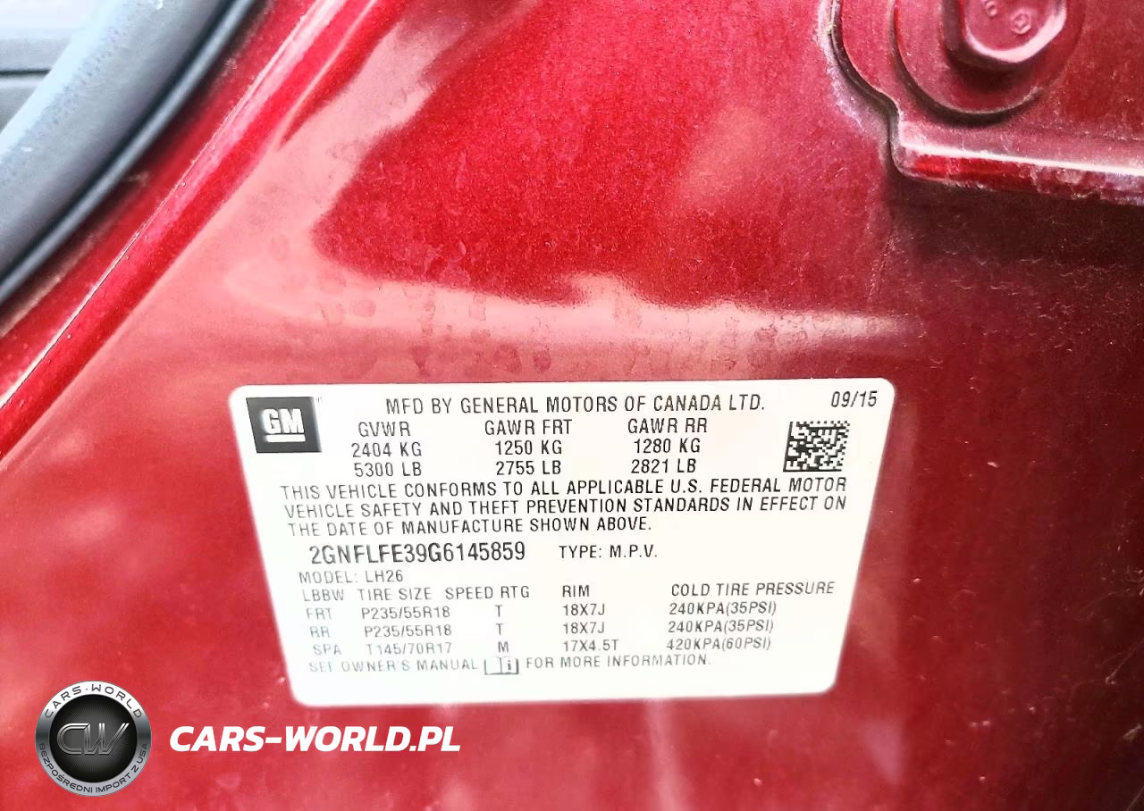 2016 Chevrolet Equinox Lt VIN:2GNFLFE39G6145859 - 13
