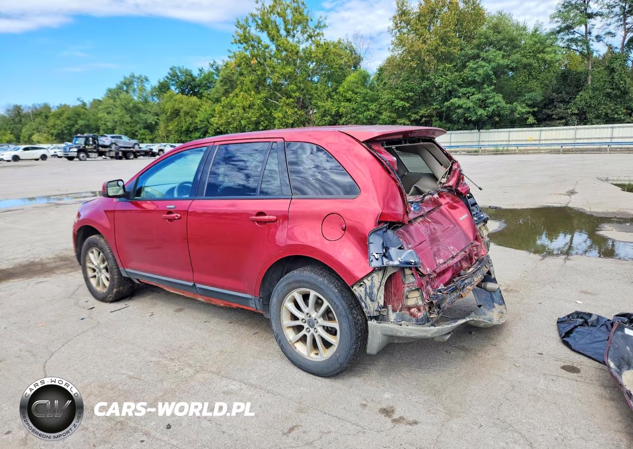 2007 Ford Edge Sel VIN:2FMDK38C27BB11696 - 2