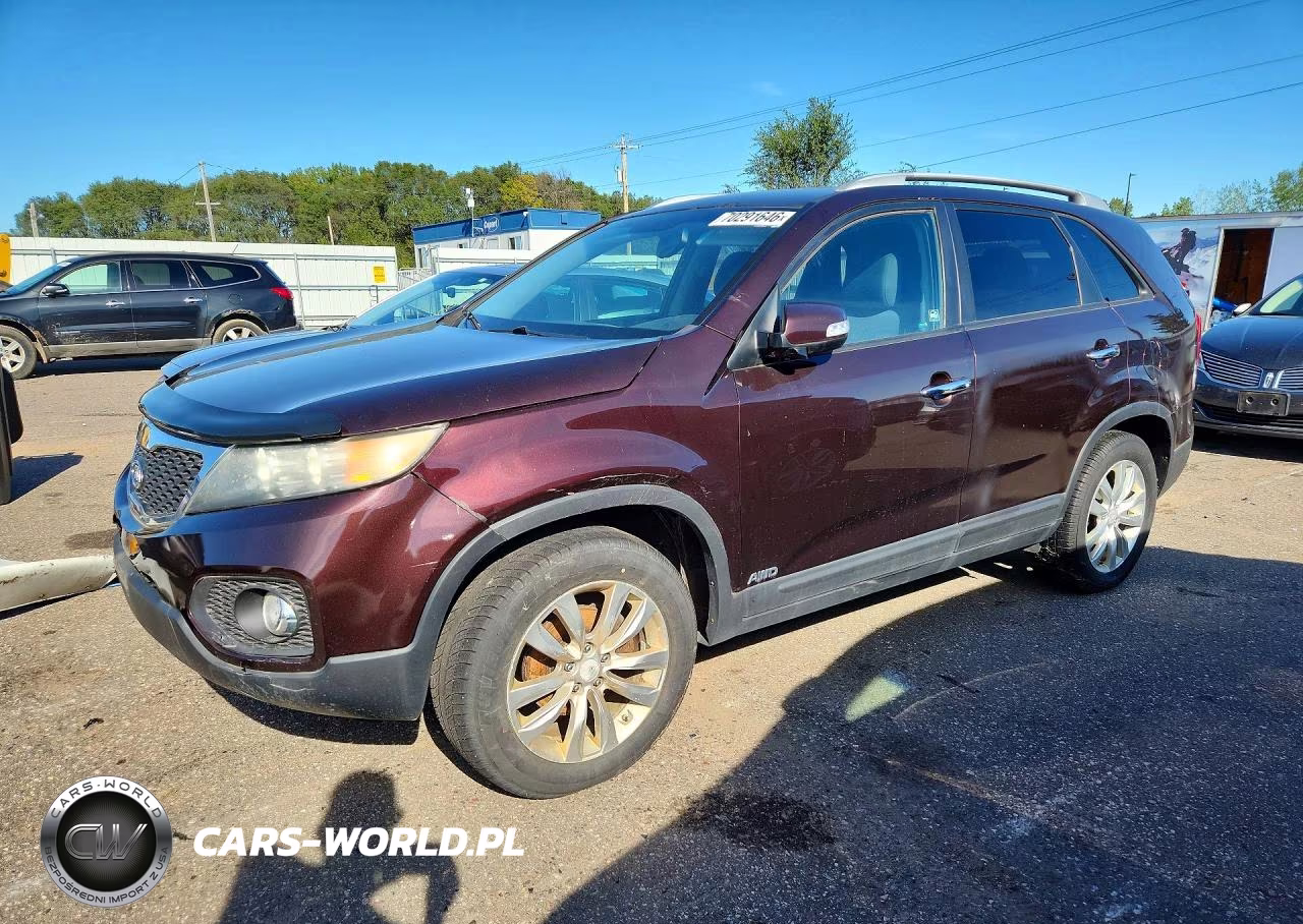 2011 Kia Sorento Lx VIN:5XYKTDA20BG159556 - 1