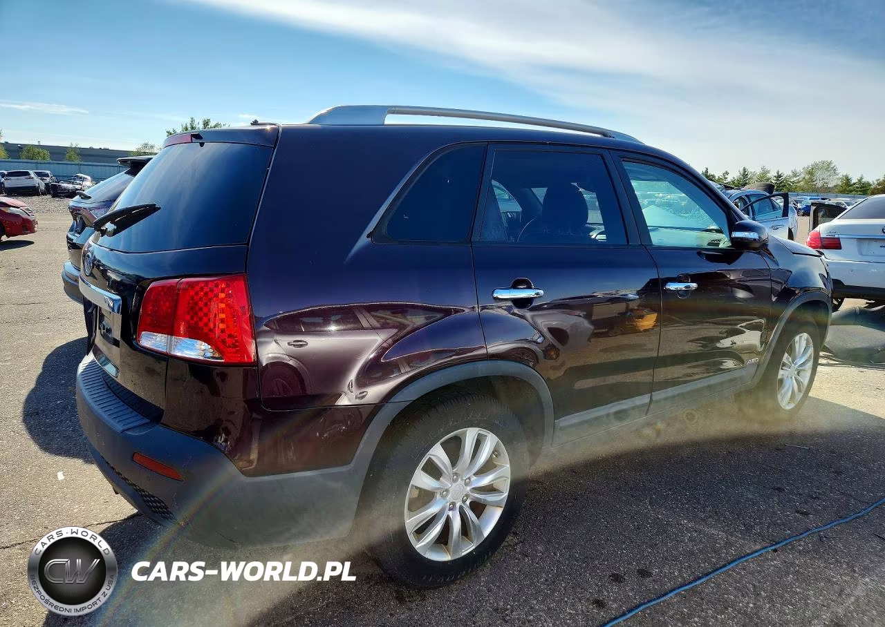 2011 Kia Sorento Lx VIN:5XYKTDA20BG159556 - 3