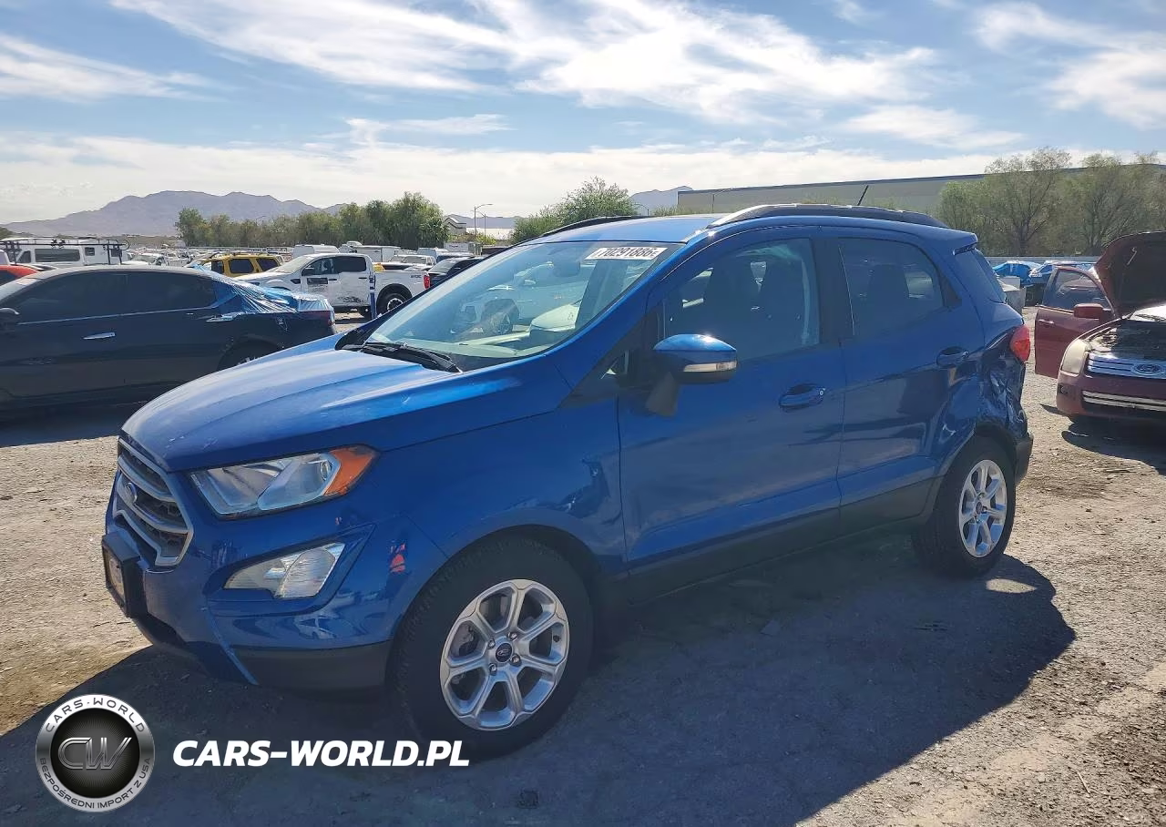 2019 Ford Ecosport Se VIN:MAJ3S2GE3KC309506 - 1
