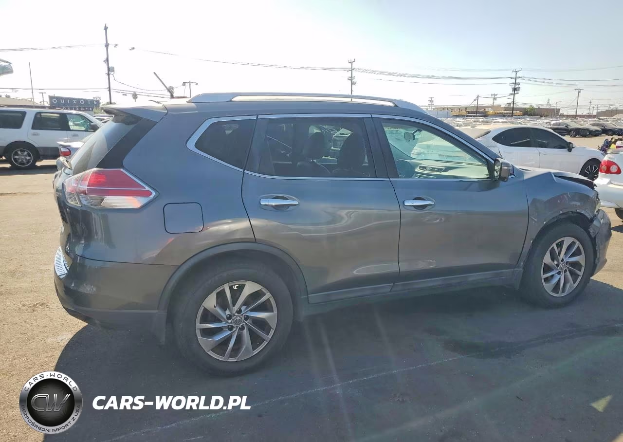 2015 Nissan Rogue Sl VIN:5N1AT2MT0FC783576 - 3