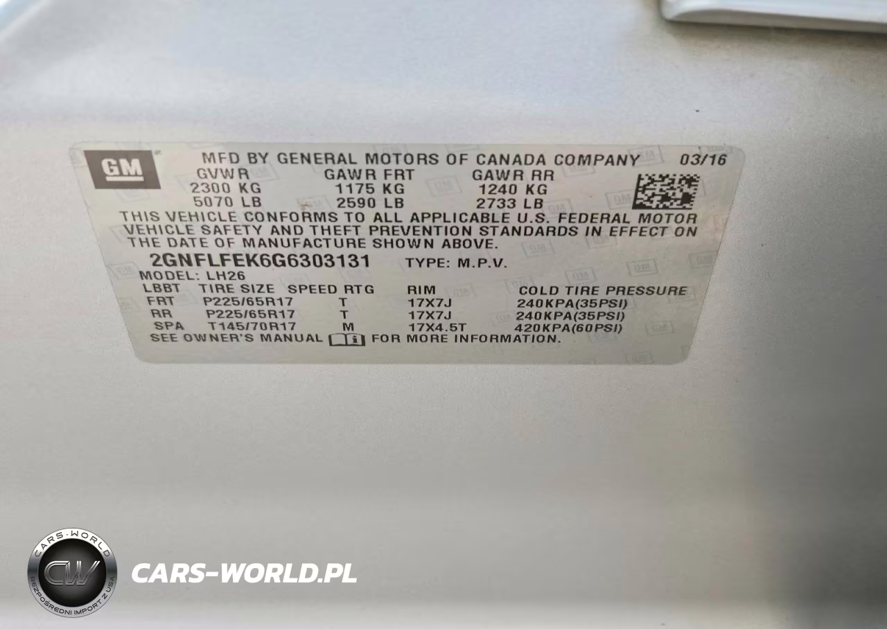 2016 Chevrolet Equinox Lt VIN:2GNFLFEK6G6303131 - 13